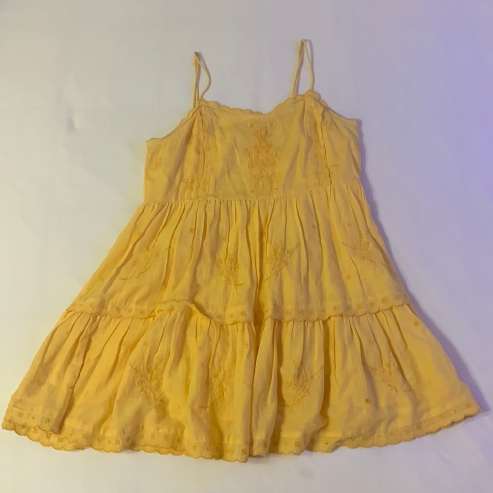 Yellow Urban Outfitters dress